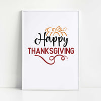 "Happy Thanksgiving" Graphic
