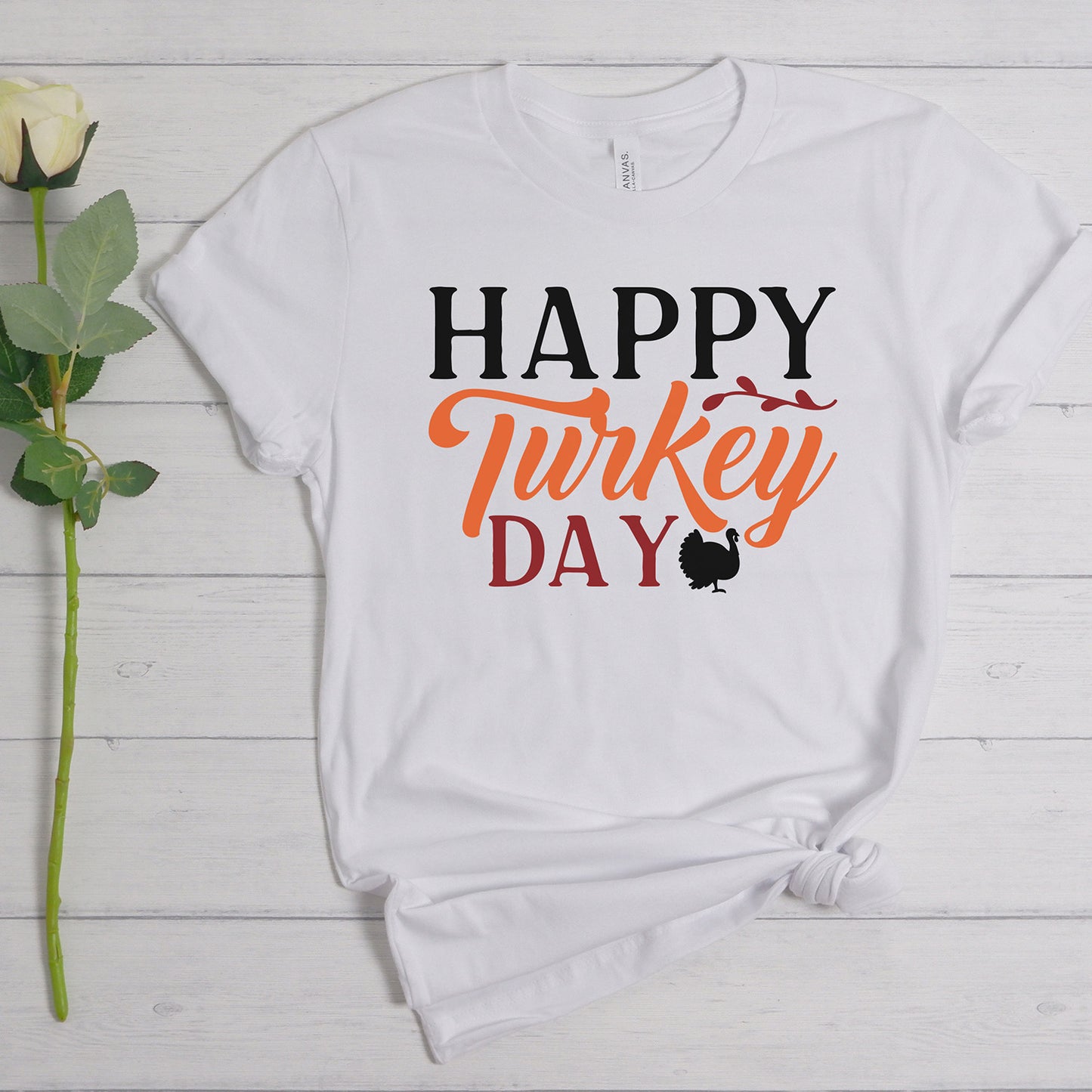 "Happy Turkey Day" Graphic