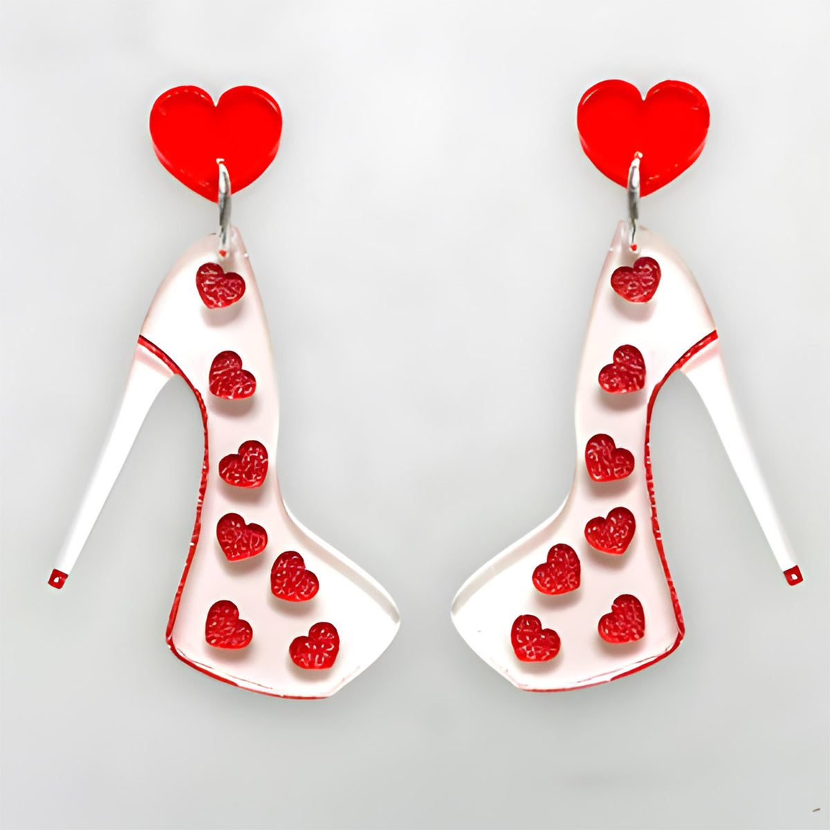 Heels 'n' Hearts Valentine's Earrings