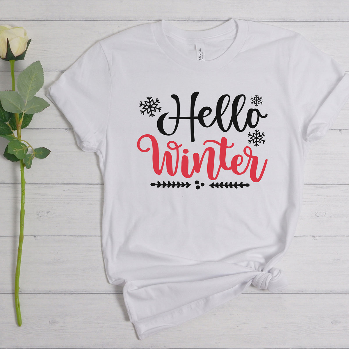 "Hello Winter" Graphic - Glowforge