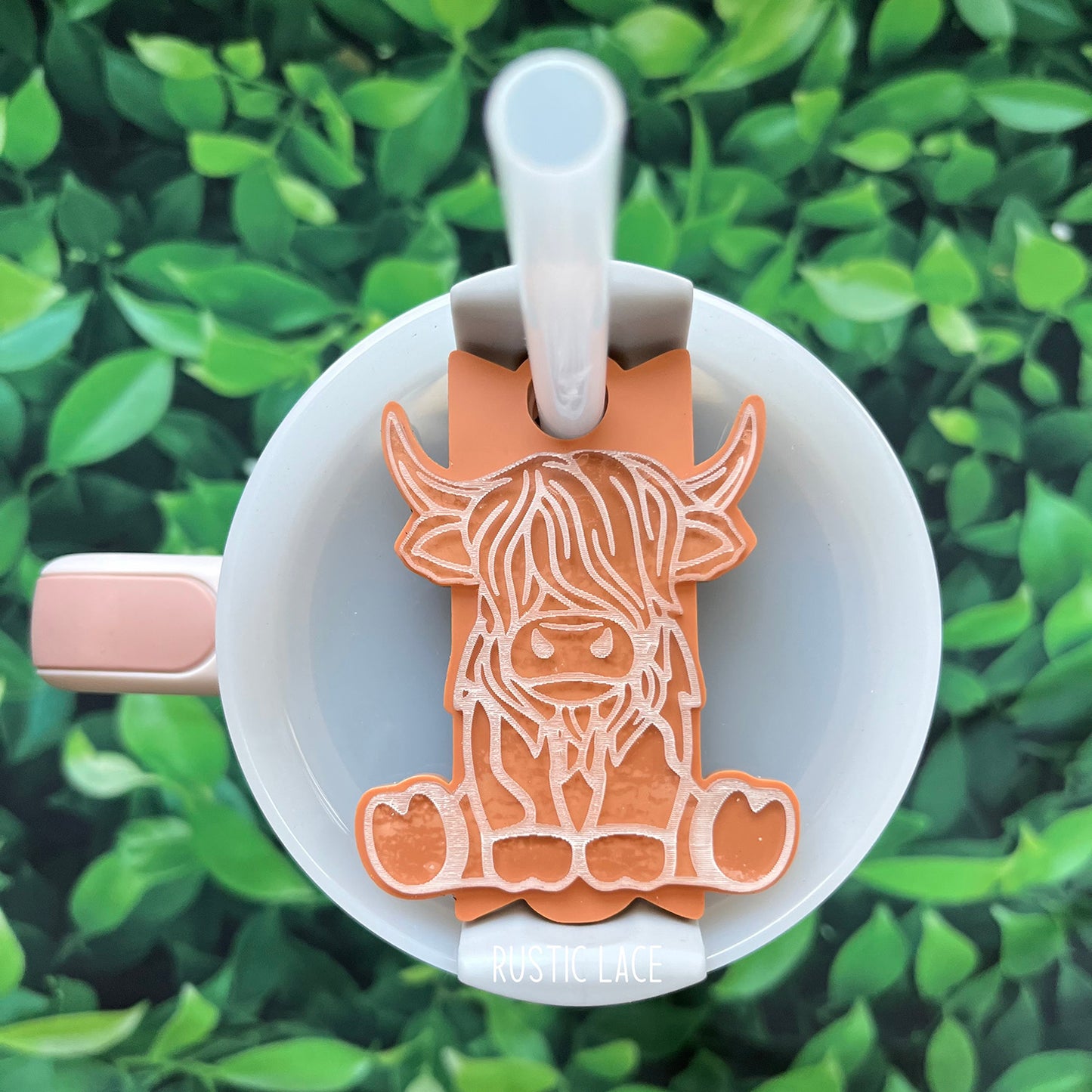 Highland Cow Stanley Cup Topper (Set of 2) – Glowforge Shop