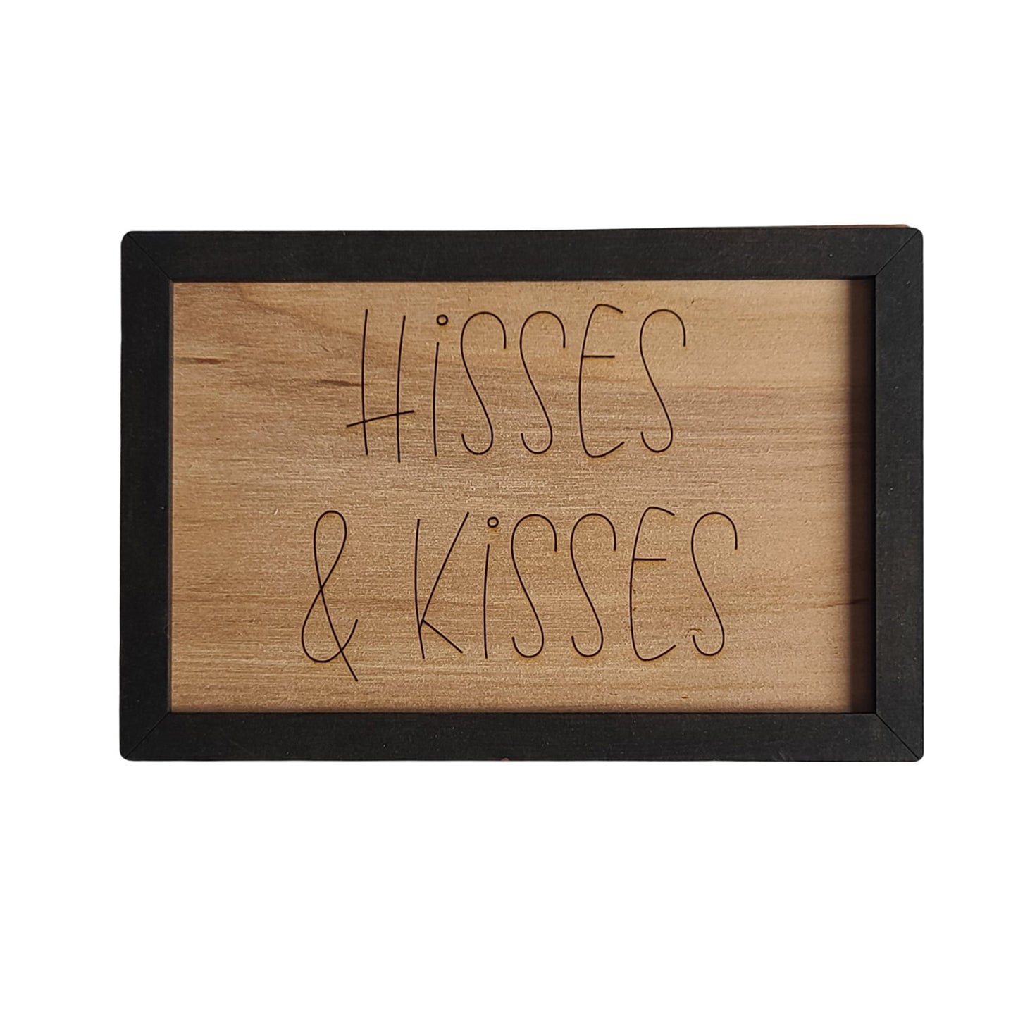 Hisses & Kisses - Cat Sign