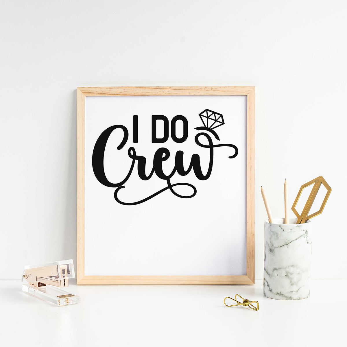 "I Do Crew" Graphic - Glowforge