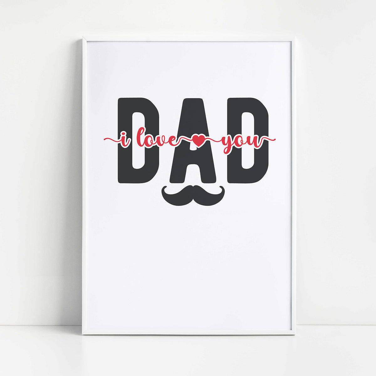 "I Love You Dad" Graphic - Glowforge