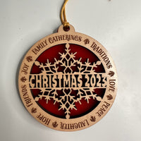 Christmas 2023 Family Traditions Ornament