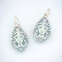 Ice Queen Teardrop Earrings