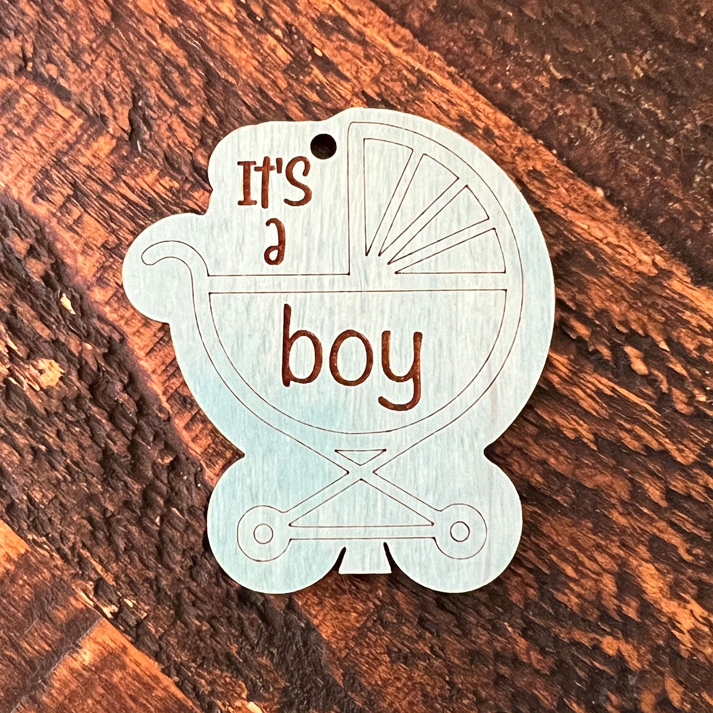 It's A Boy Gift Bag or Pennant Tag