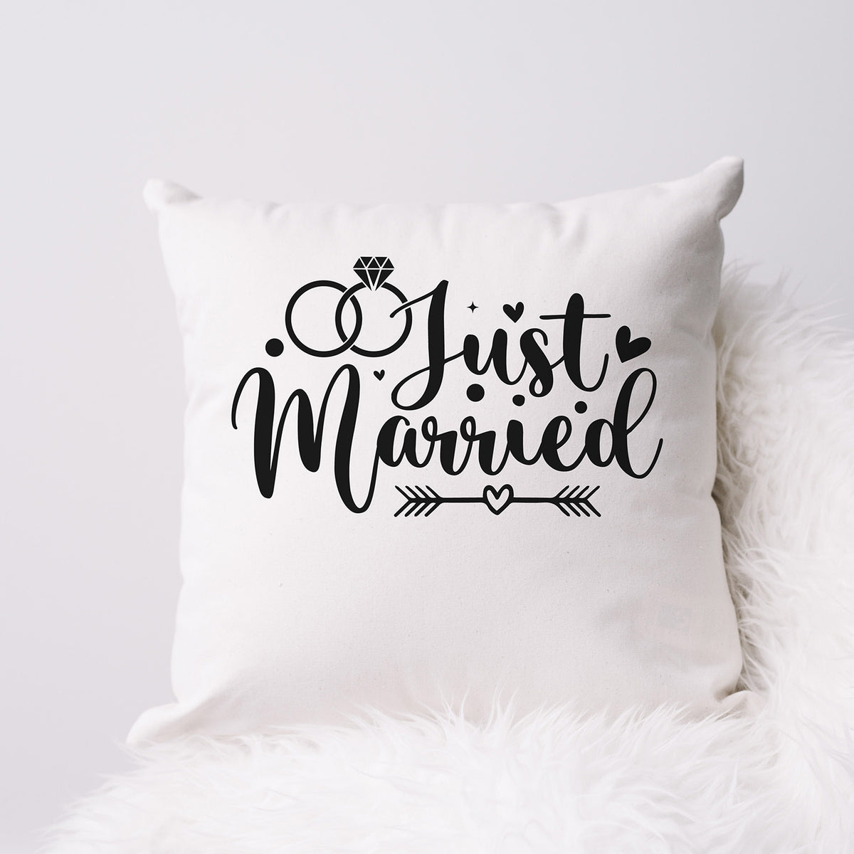 "Just Married" Graphic - Glowforge