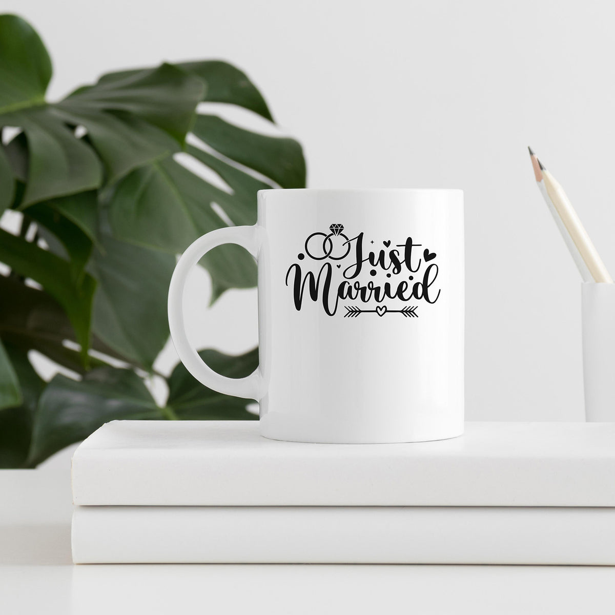 "Just Married" Graphic - Glowforge