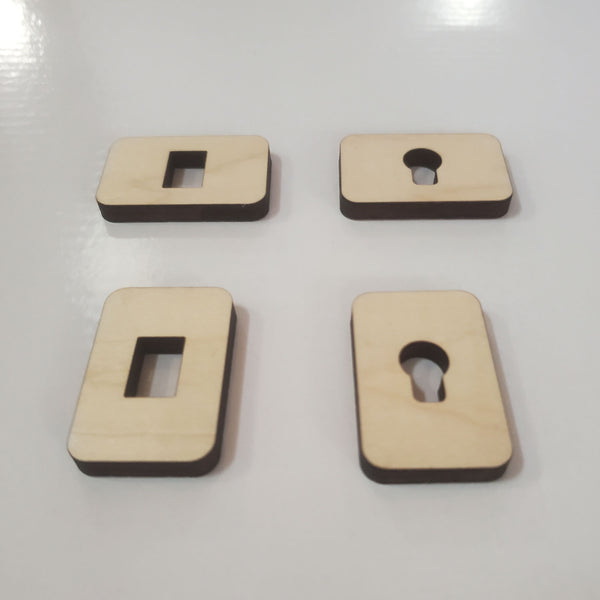Keyhole Hangers (Set of 4) – Glowforge Shop