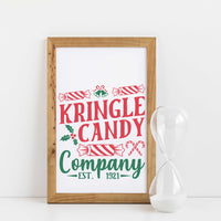 "Kringle Candy Company EST 1921" Graphic