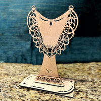 Lacy Jewelry / Necklace Display Stand