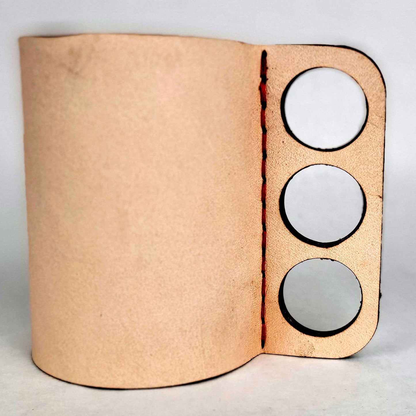 Leather Beverage Can Cozy