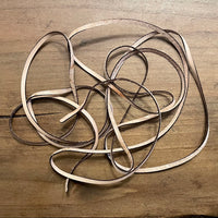 Leather Laces 1/4" (Set of 2) - Versatile Leather String for DIY