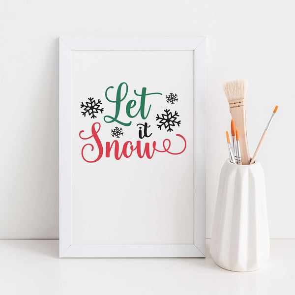 Let it Snow Printable