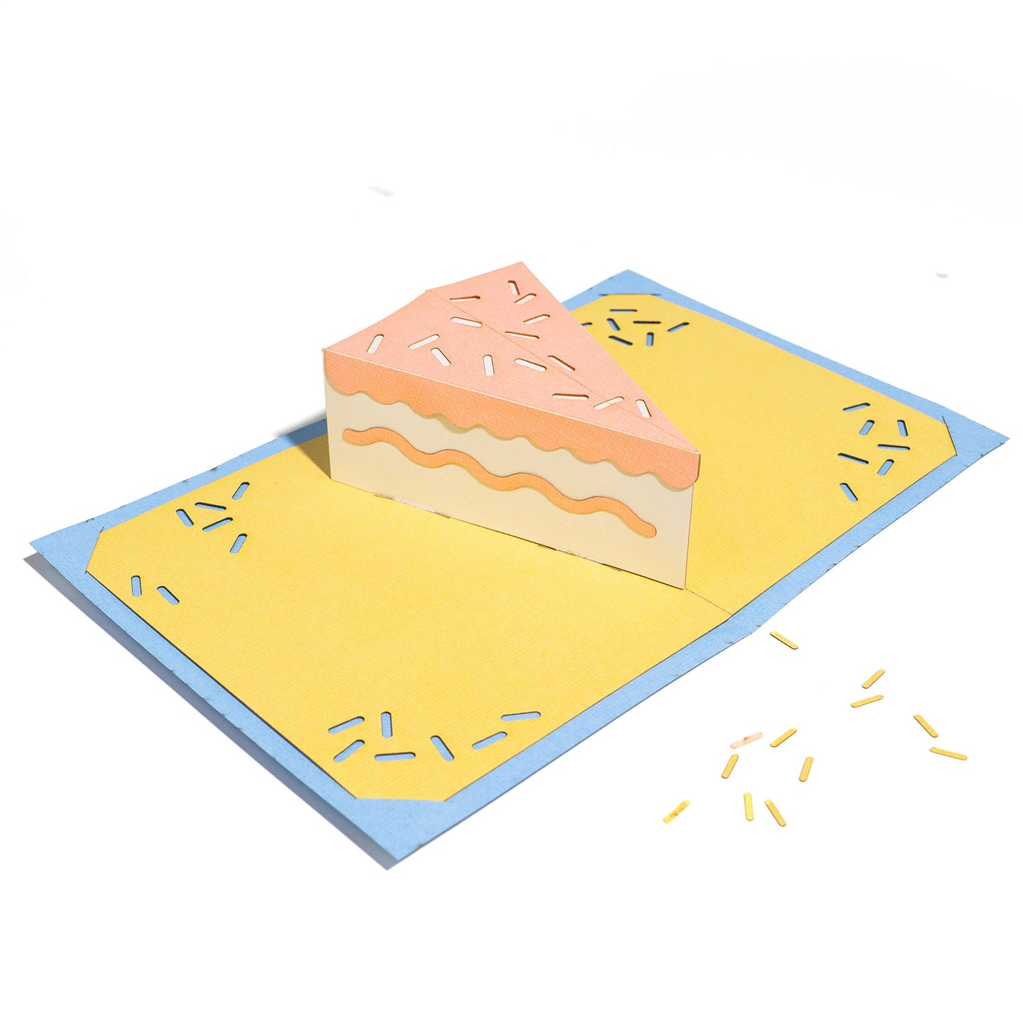 “Let’s Celebrate” Pop-up Cake Greeting Card