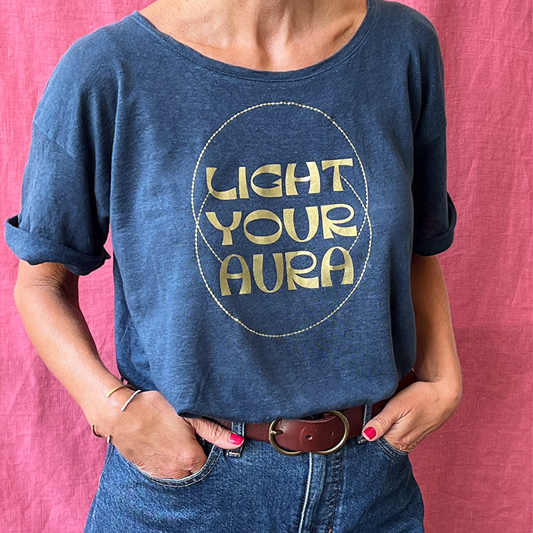 "Light Your Aura" Graphic - Glowforge