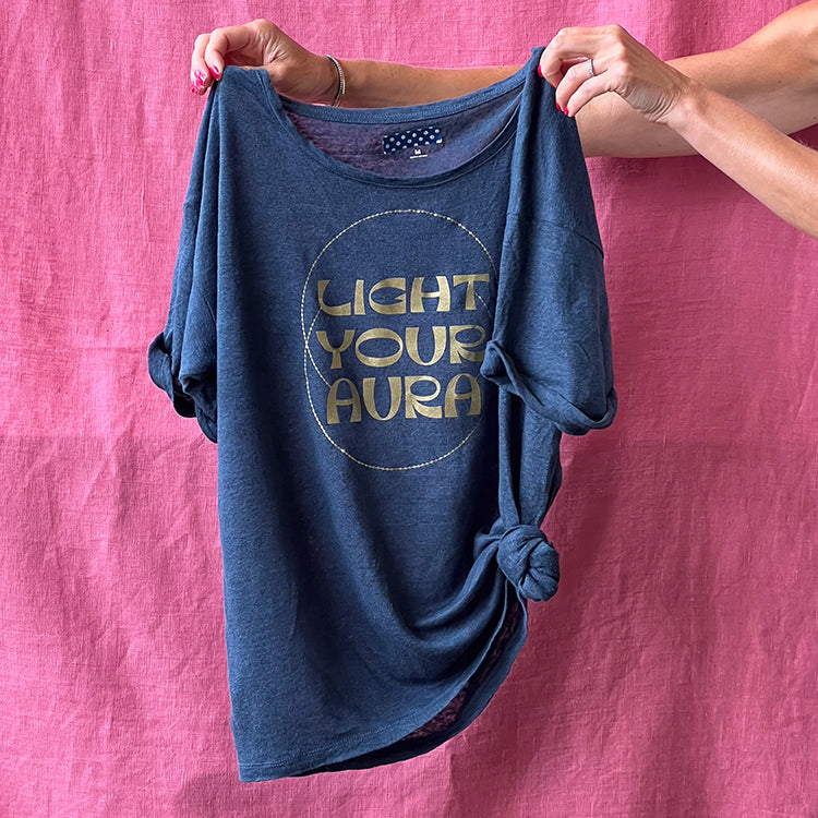 "Light Your Aura" Graphic - Glowforge