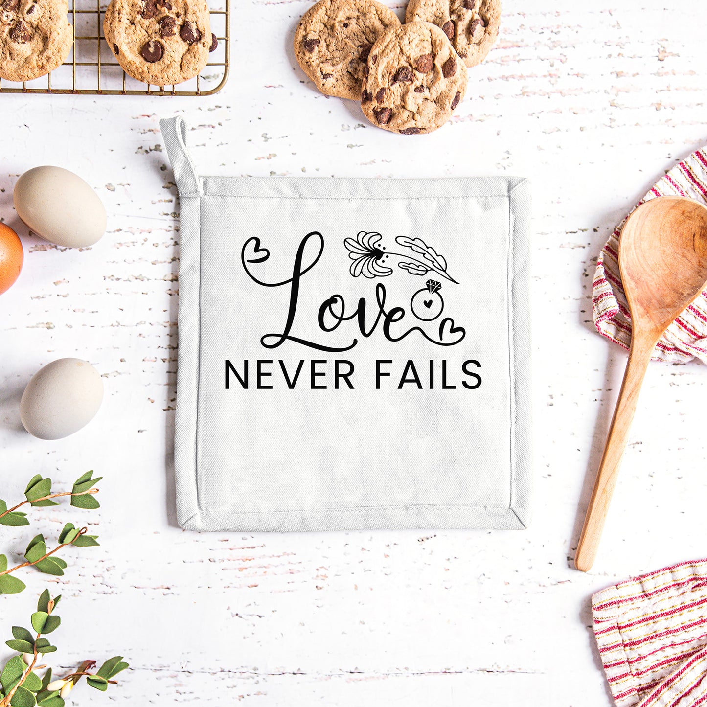 "Love Never Fails" Graphic - Glowforge