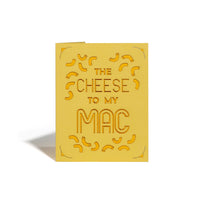 Mac and Cheese Greeting Card