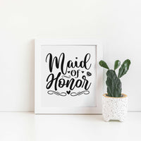 "Maid Of Honor" Graphic