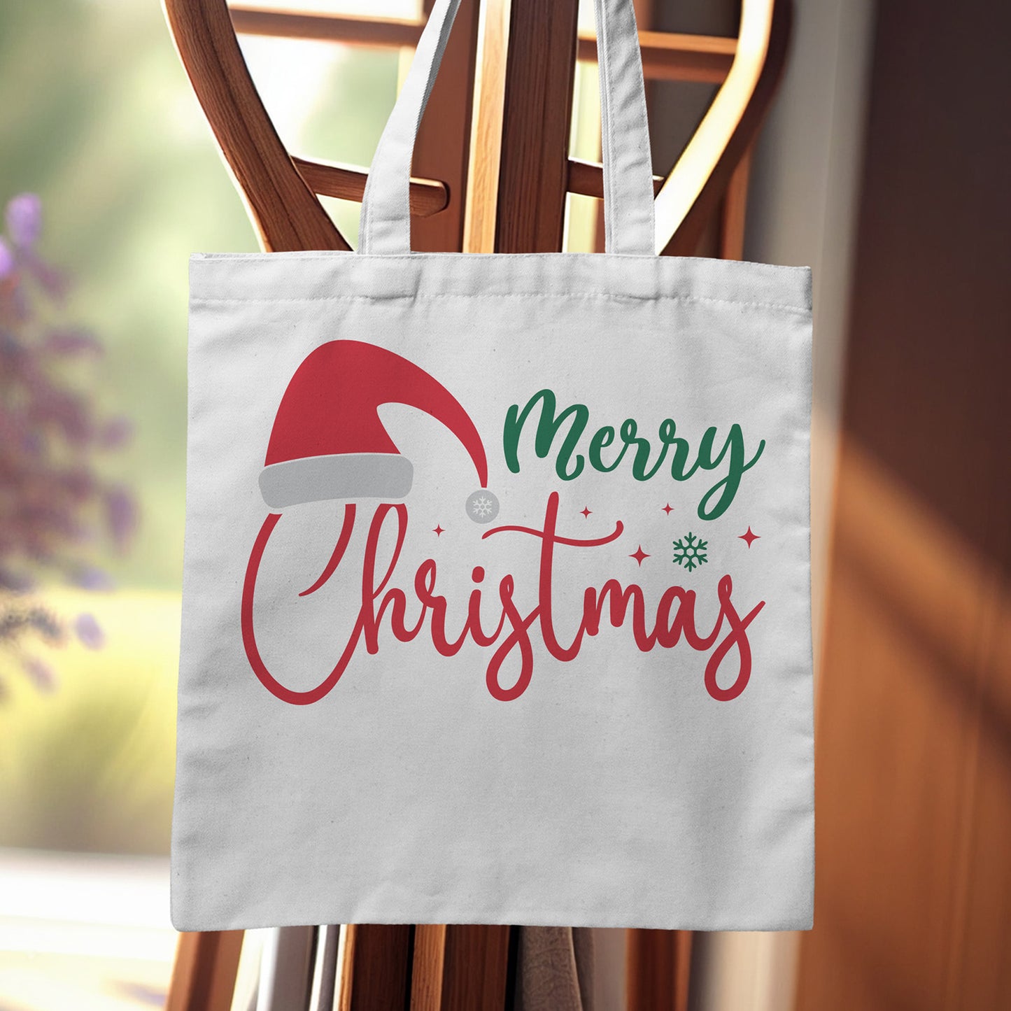 "Merry Christmas" With Hat Graphic