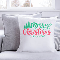 "Merry Christmas" With Snowflakes Graphic