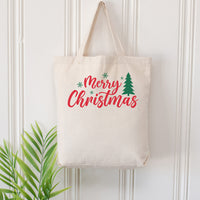 "Merry Christmas" With Tree Graphic