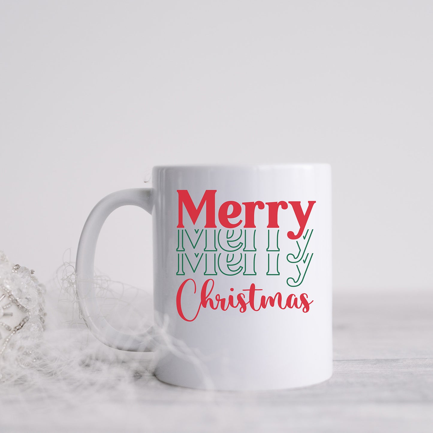 "Merry Merry Merry Christmas" Graphic
