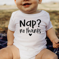 "Nap? No Thanks" Graphic