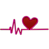 Neon Heartbeat Sign - Heartbeat Wall Decor