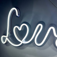 Neon Love Sign - Love Wall Decor