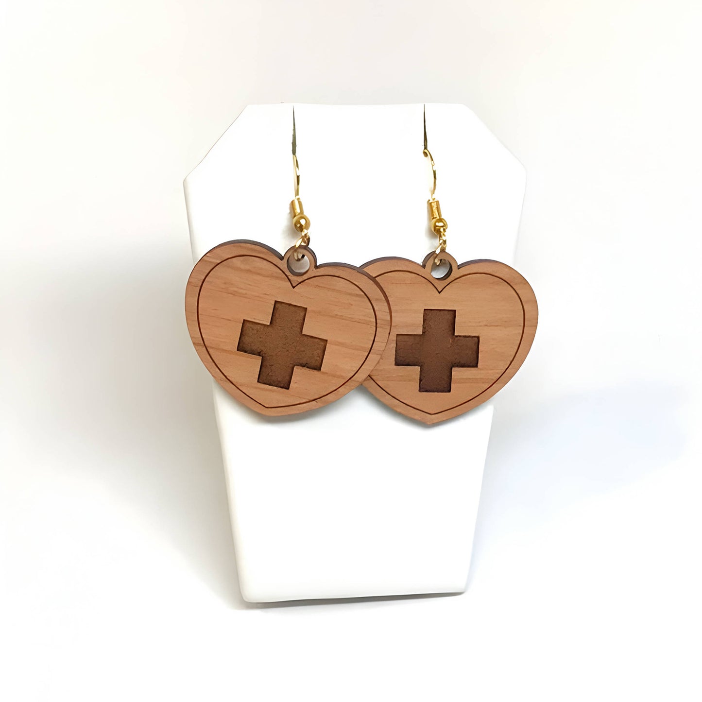 Nurse / Doctor / Medical Heart Earrings