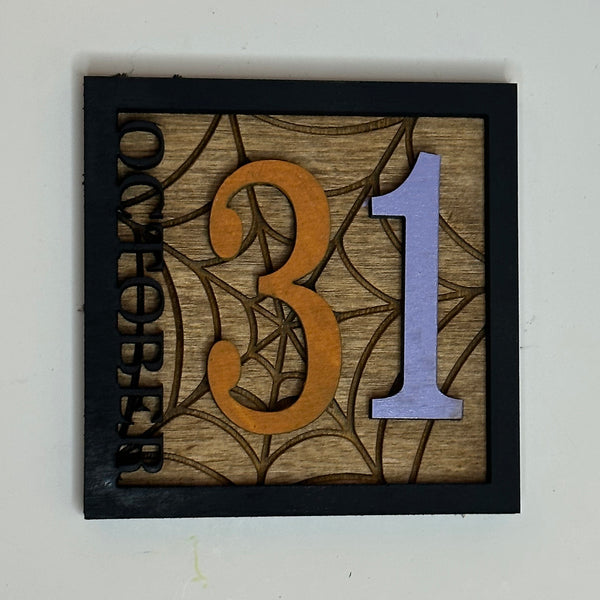 October 31 Halloween Wall Sign – Glowforge Shop