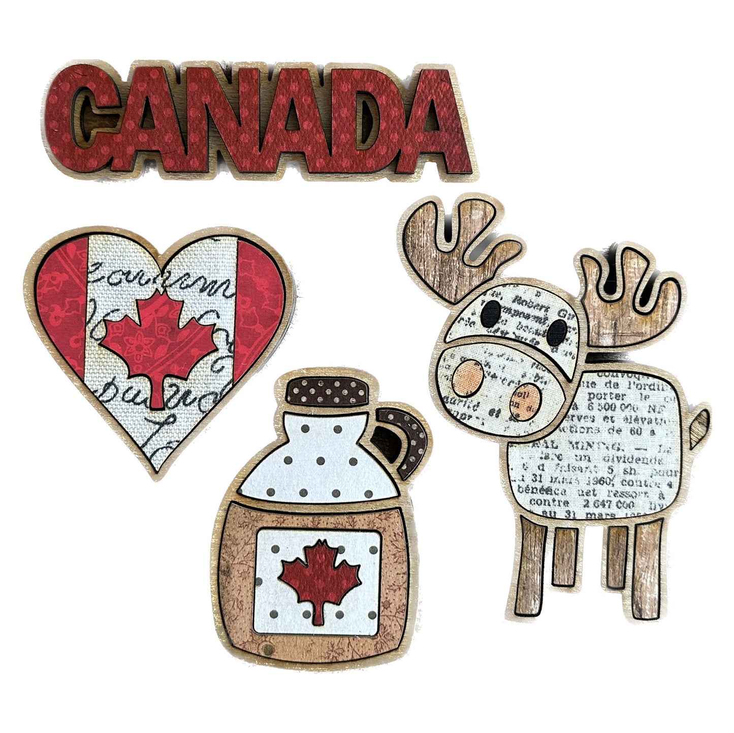 Oh Canada Magnet Collection (Set of 4)