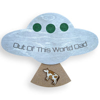 Out Of This World Dad Fun Alien Father's Day Gift Card Holder