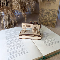 Miniature Modern Detailed Sewing Machine