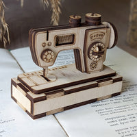 Miniature Modern Detailed Sewing Machine