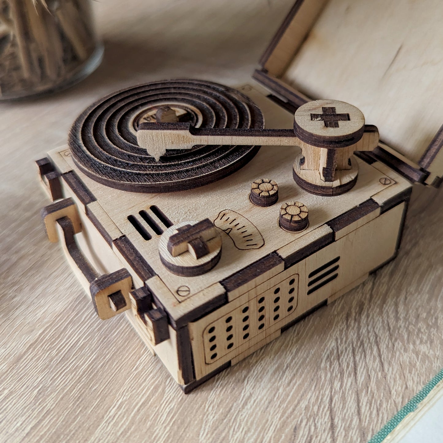 Retro Vinyl Recorder Miniature