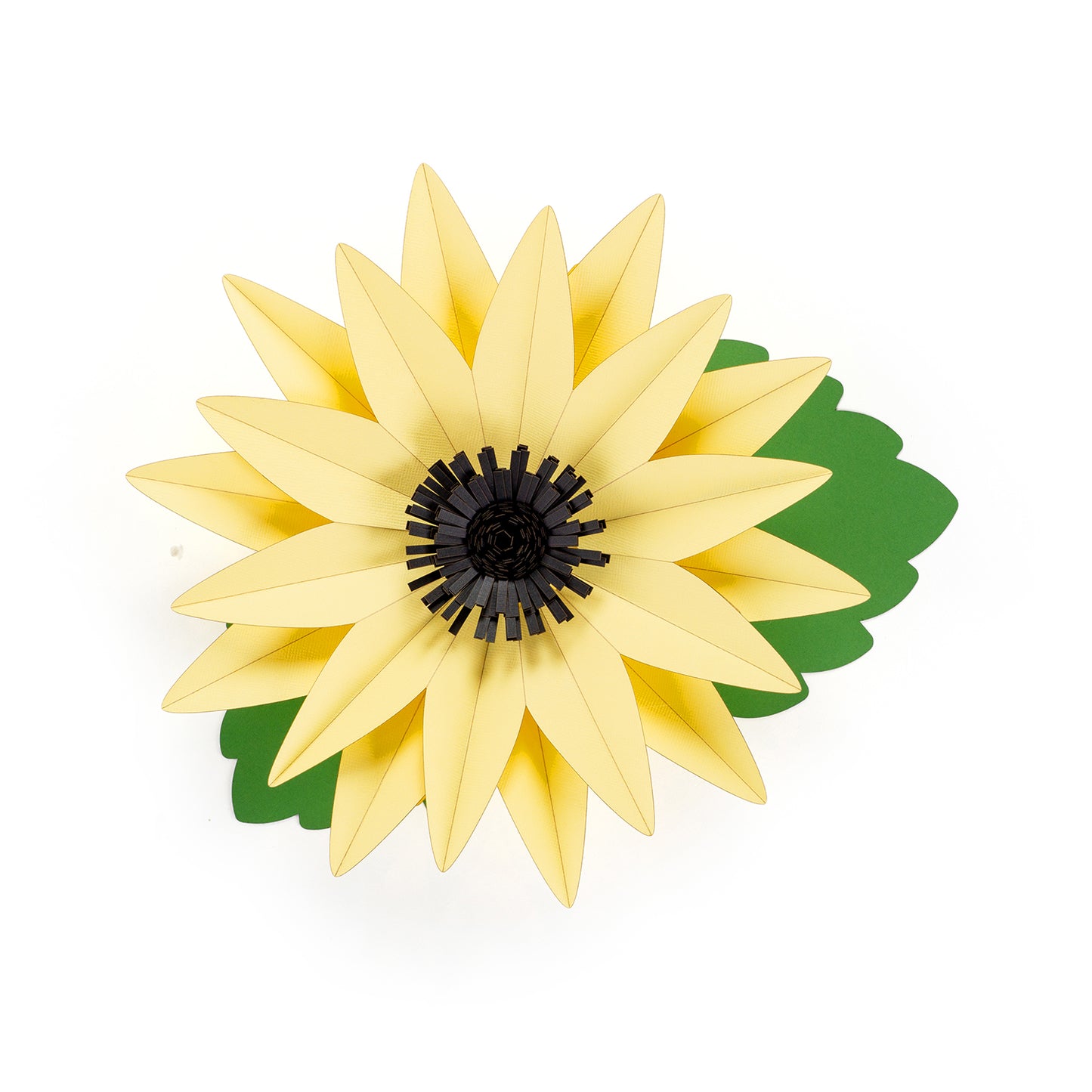 Paper Sunflower Decoration - Paper Flower Craft