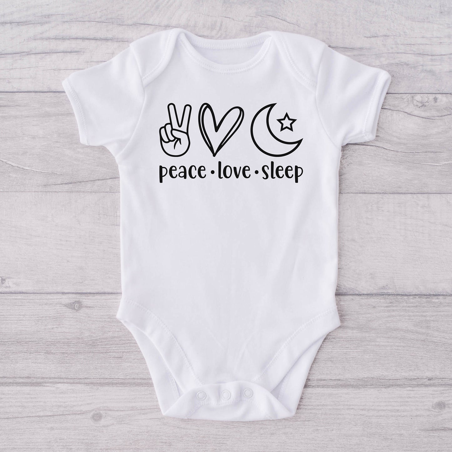 "Peace Love Sleep" Graphic