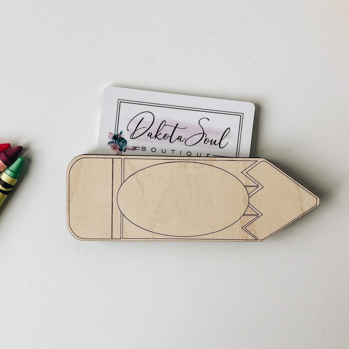 Pencil Gift Card Holder - Teacher Appreciation Gift - Blank Ver. 2