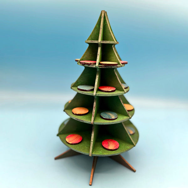 Personalizable 3D Coin Christmas Tree with Coins Set – Glowforge Shop