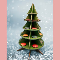 Personalizable 3D Coin Christmas Tree with Coins Set