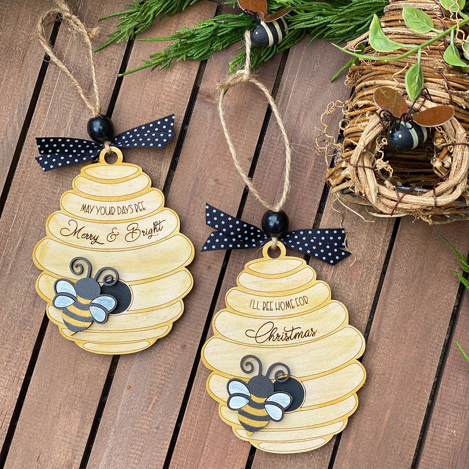 Otbushit Style1 Bee Day Doll Ornament, Bee Day Gnome Bumble Otbushit Style1 Bee Day Doll Ornament, Bee Day Gnome Bumble
