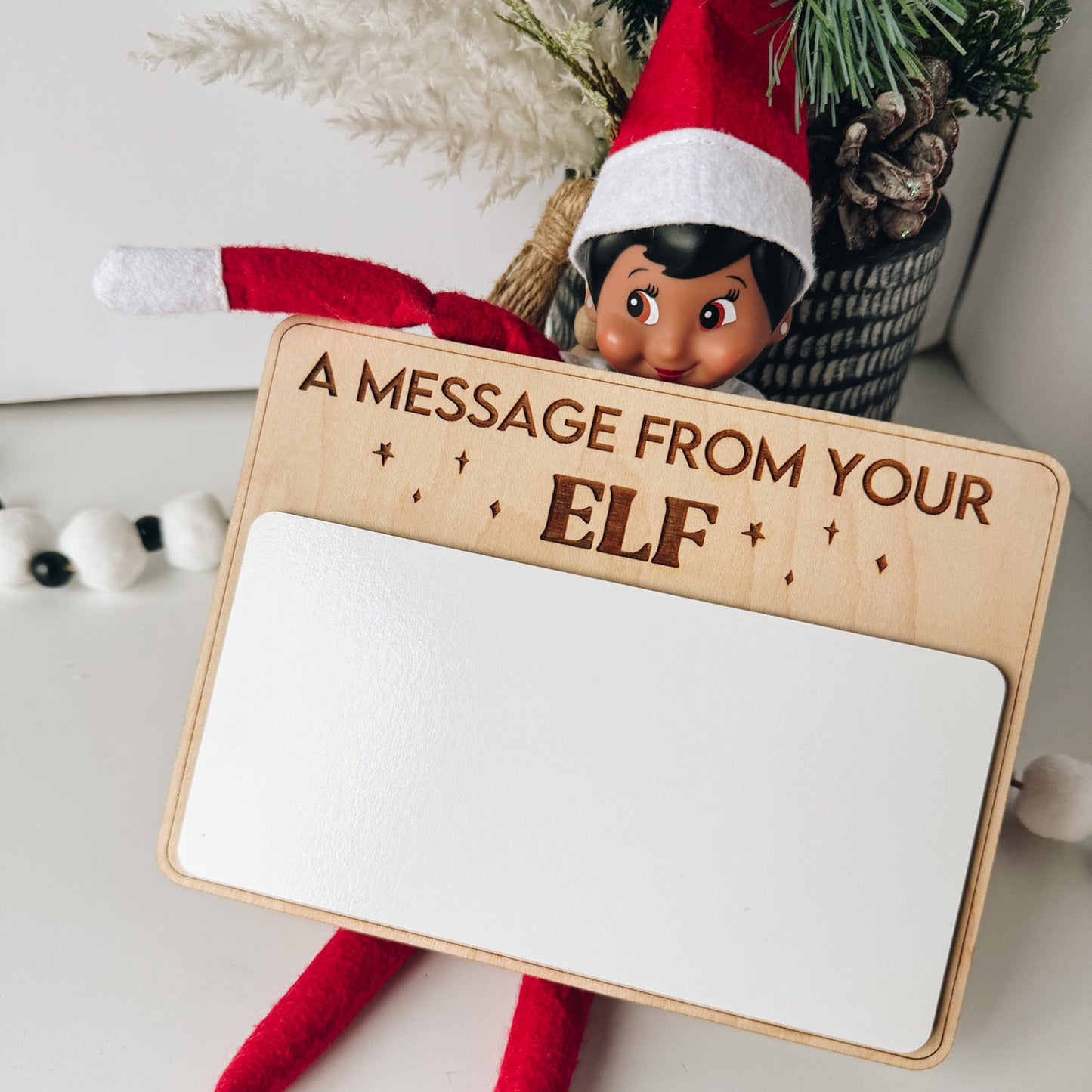 Elf Notes Dry Erase Board – Glowforge Shop