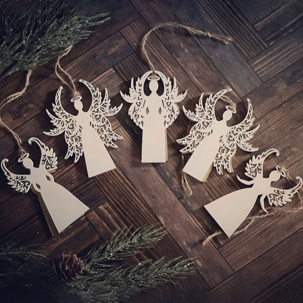 Personalized Angel Ornament (Set of 6)
