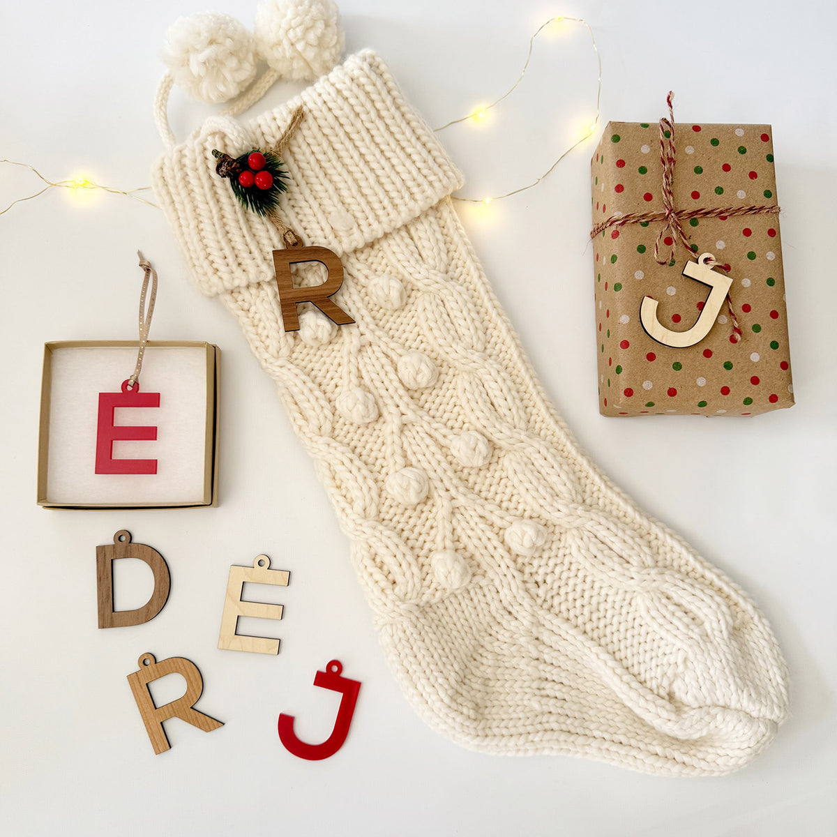 Customizable Gift Letters Personalized Initial Elegance Gift Tags in Block Letters (A to Z ...
