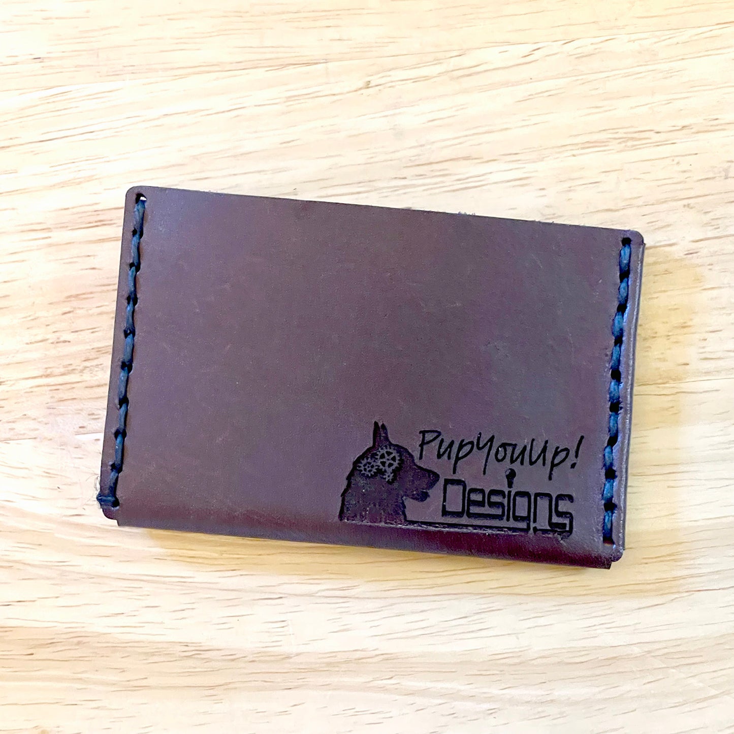 Personalized Minimalist 2-Pocket Wallet
