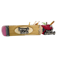 Personalized Teacher Classroom Pencil Holder Sign